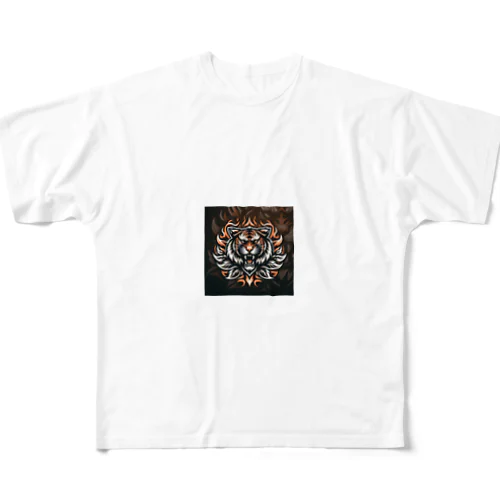 タイガー（Tiger） フルグラフィックTシャツ