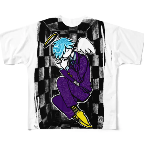 過労くん All-Over Print T-Shirt