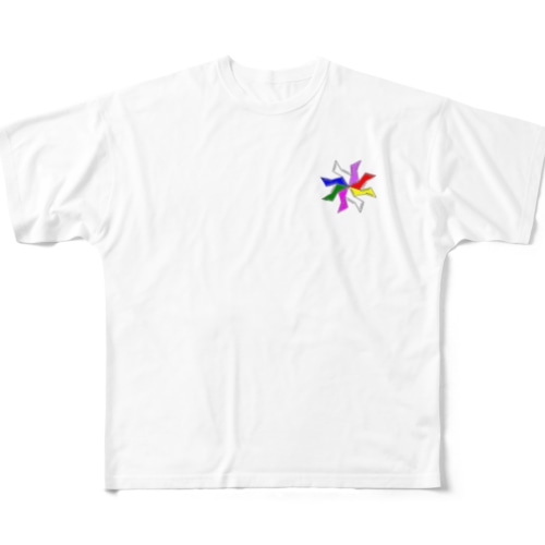 B-F-SH-a All-Over Print T-Shirt