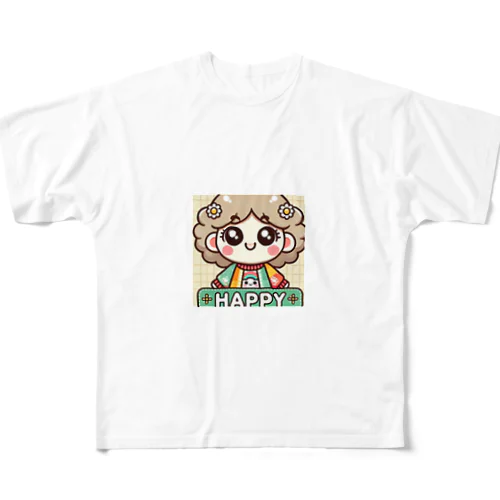 大阪おねえちゃん フルグラフィックTシャツ