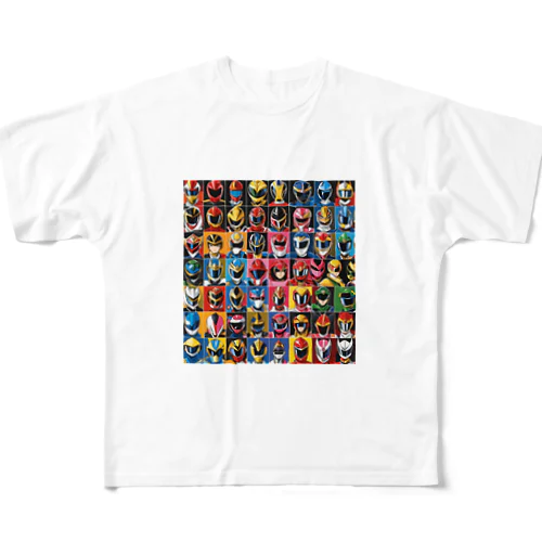 地球防衛戦隊『ナンボノモンジャー』 フルグラフィックTシャツ