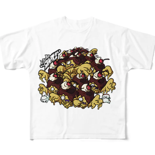 UNDEAD PUDDING #1 All-Over Print T-Shirt