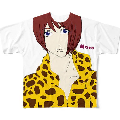 Maco2019 フルグラフィックTシャツ