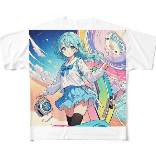 魔法時空少女 フルグラフィックTシャツ