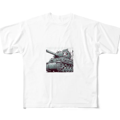 少女戦車パート2 フルグラフィックTシャツ