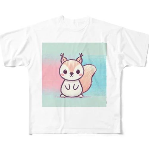 リスちゃんグッズ All-Over Print T-Shirt