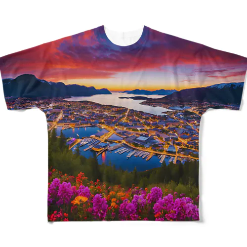 🌿束の間の美景🏔✨（4） All-Over Print T-Shirt