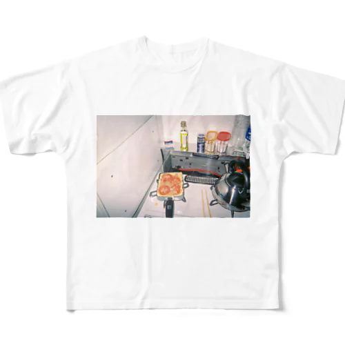 思い出の卵料理 All-Over Print T-Shirt