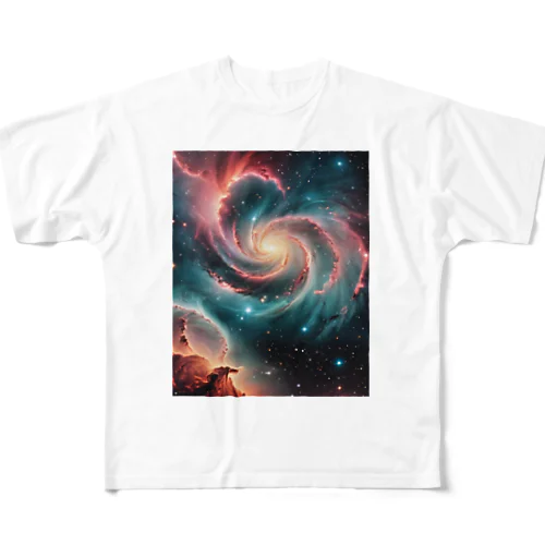 幻想的な宇宙 All-Over Print T-Shirt