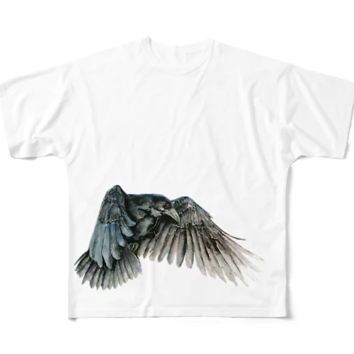 2019 Gold Crow Spring All-Over Print T-Shirt