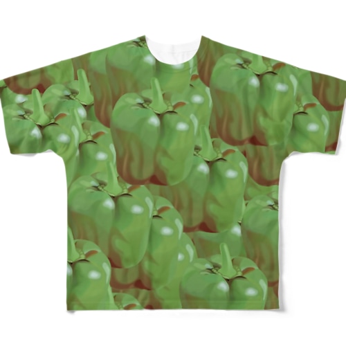 ピーマン All-Over Print T-Shirt