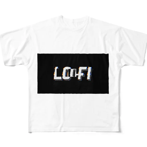 LoFi フルグラフィックTシャツ