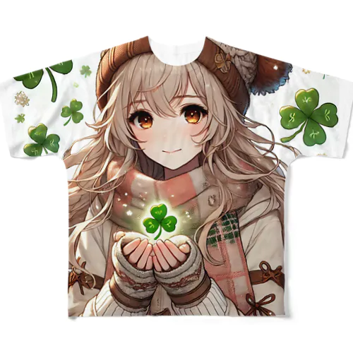 ガールズライフ　Ver.Winter All-Over Print T-Shirt