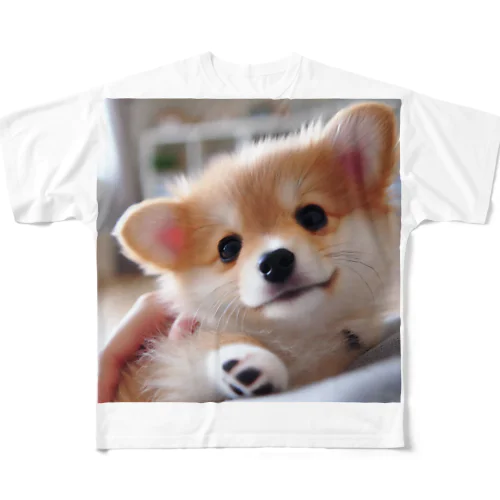 もふわん All-Over Print T-Shirt