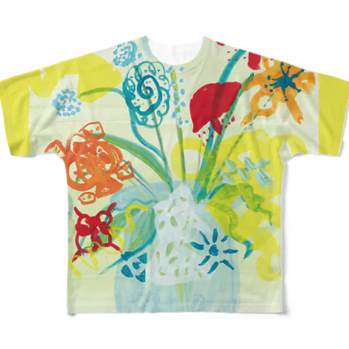 夢のような花瓶 All-Over Print T-Shirt