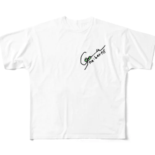 Re：berte   ガー All-Over Print T-Shirt