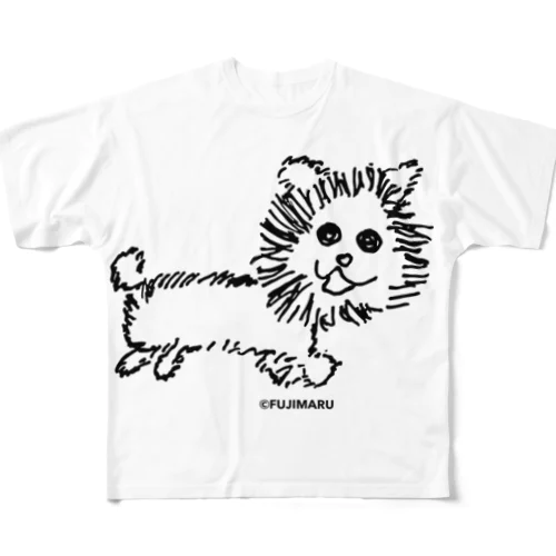 INU_01 フルグラフィックTシャツ