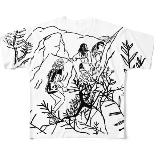 rocky mountain All-Over Print T-Shirt