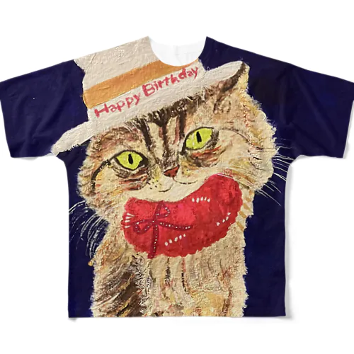 happy birthday クーちゃん All-Over Print T-Shirt