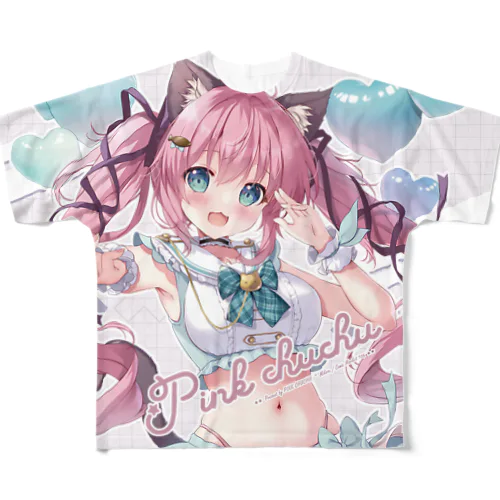 アイドルみあちゃん All-Over Print T-Shirt