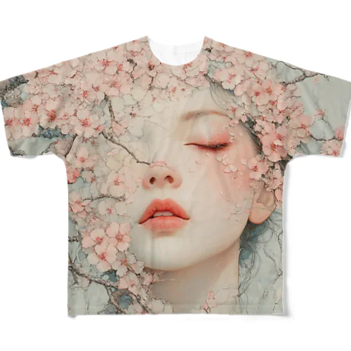 さくら姫　　　ERIKA3200 All-Over Print T-Shirt