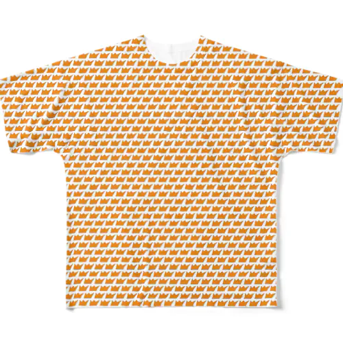 コロ玉模様(オレンジクラウン) All-Over Print T-Shirt