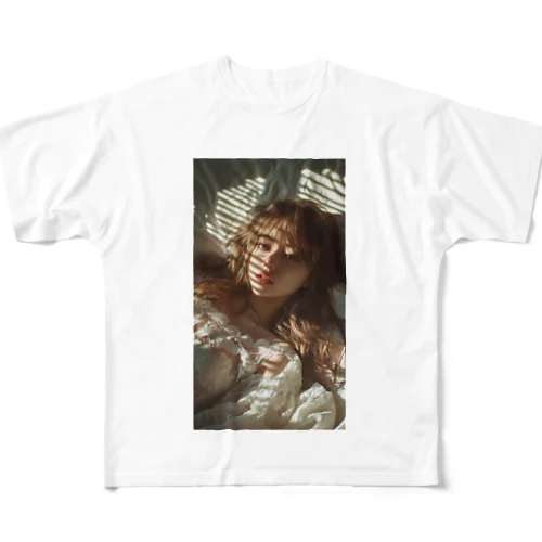 可愛い美女② All-Over Print T-Shirt