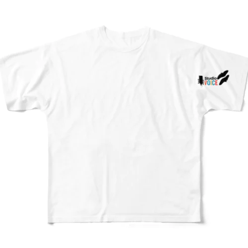 SHADOW TONES :  CYMBLACK　/ （シンバル/ 楽器） All-Over Print T-Shirt