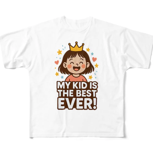 うちの子が1番！Tシャツ All-Over Print T-Shirt