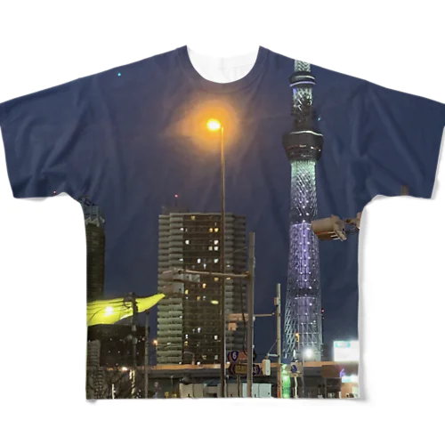 Tokyo フルグラフィックTシャツ