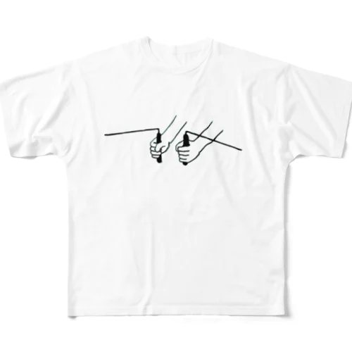 ダウジング All-Over Print T-Shirt