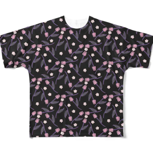 チューリップ令和カラー All-Over Print T-Shirt