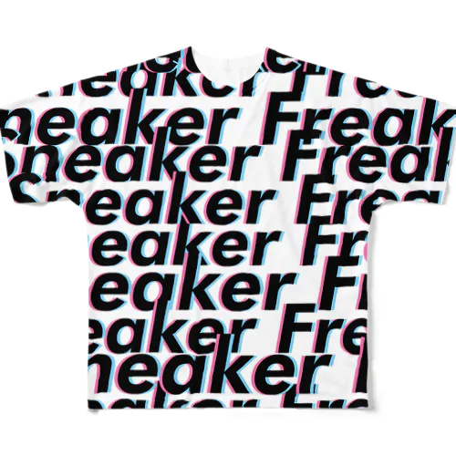 Sneaker Freak　~スニーカーに命をかけて~ フルグラフィックTシャツ