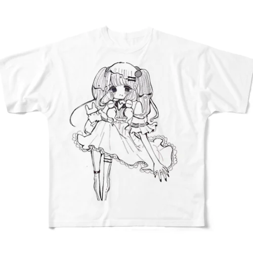 いちごちゃん フルグラフィックTシャツ