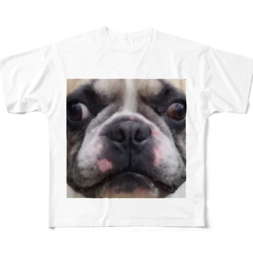フレンチブルドッグ All-Over Print T-Shirt