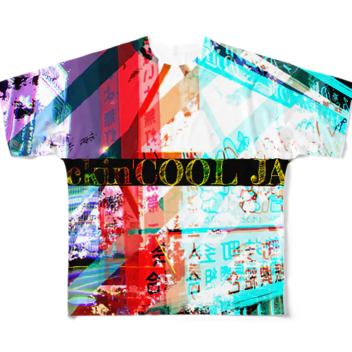 fuckin'COOL JAP フルグラフィックTシャツ