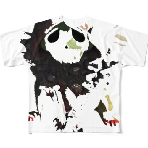 EVIL 後無し All-Over Print T-Shirt