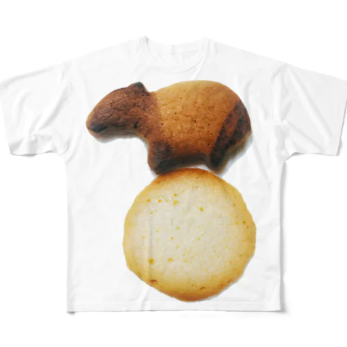 おいしいマレーバク フルグラフィックTシャツ