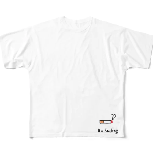 禁煙Tシャツ改 フルグラフィックTシャツ