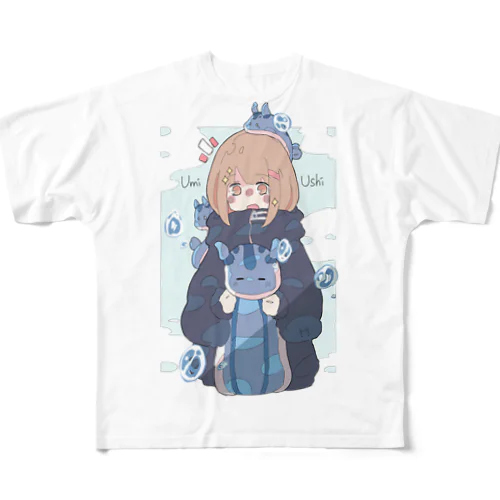 ウミウシ All-Over Print T-Shirt