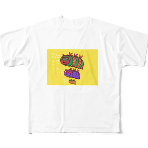 虫虫虫 All-Over Print T-Shirt