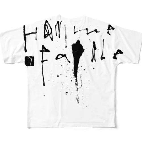 homme fatale フルグラフィックTシャツ