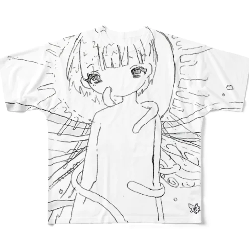 virgin シャツ フルグラフィックTシャツ