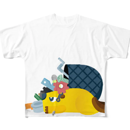 Scrapbox beaver フルグラフィックTシャツ フルグラフィックTシャツ