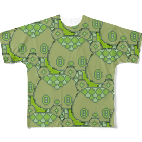 GreenBear フルグラフィックTシャツ