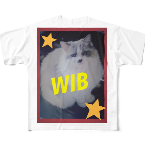 WIB フルグラフィックTシャツ