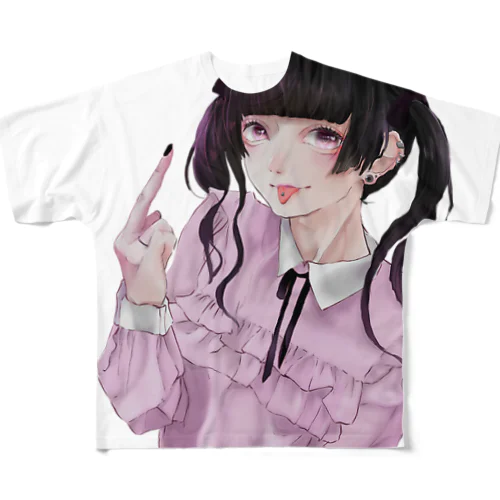 ﾅ フルグラフィックTシャツ