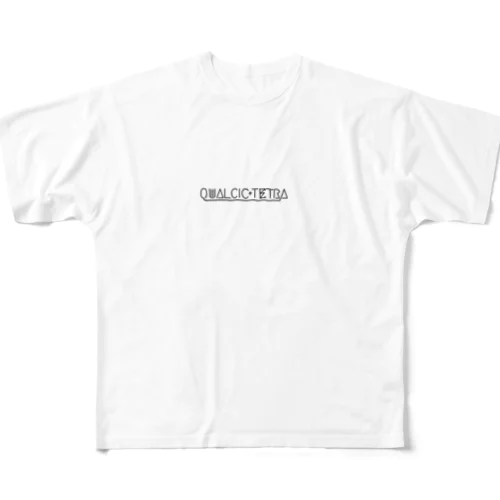QUALCIC+TETRA All-Over Print T-Shirt