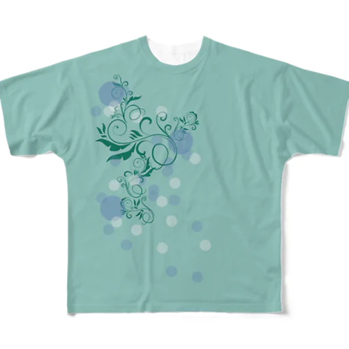 flower02 All-Over Print T-Shirt