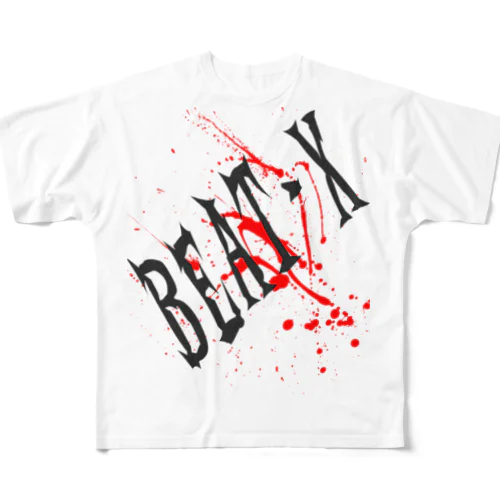 BEAT-X フルグラフィックTシャツ